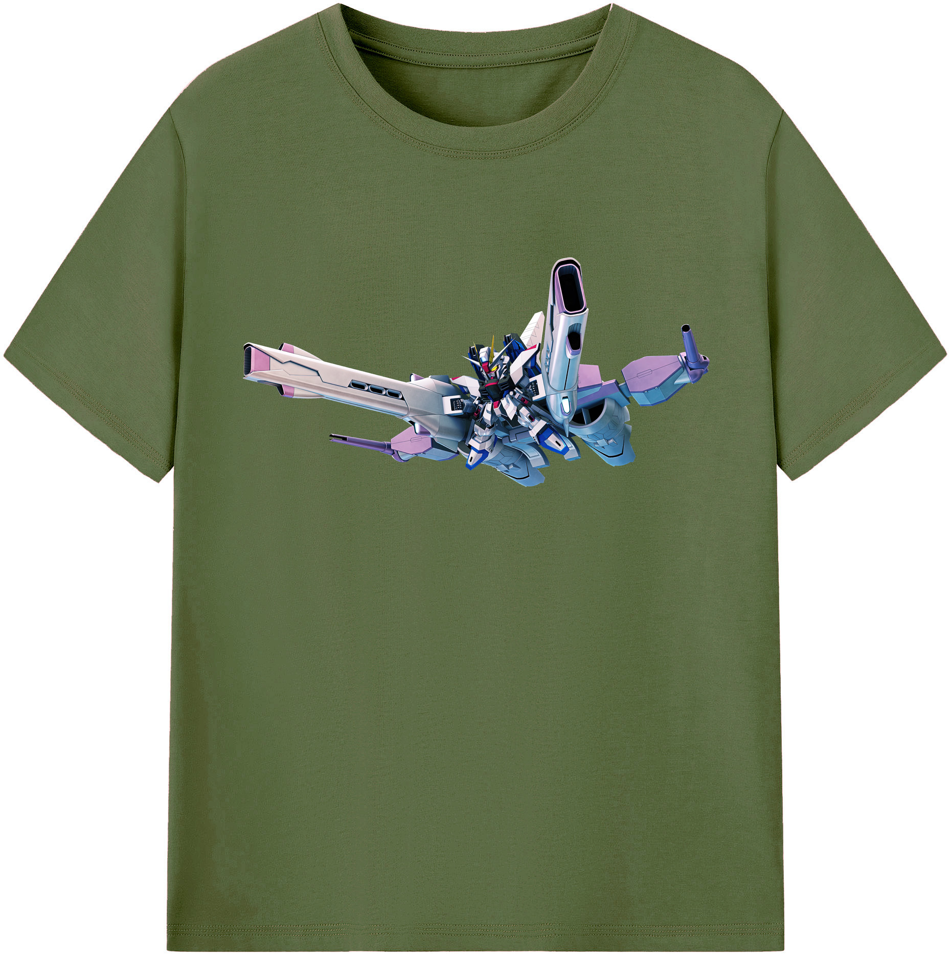 （画像用） 機動戦士ガンダム Mobile Suit Gundam 綿100％半袖Tシャツ（フロントプリント）